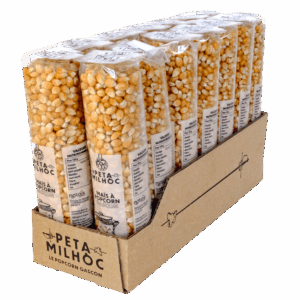 PetaMilhoc Caisse de popcorn Vrac ouverte